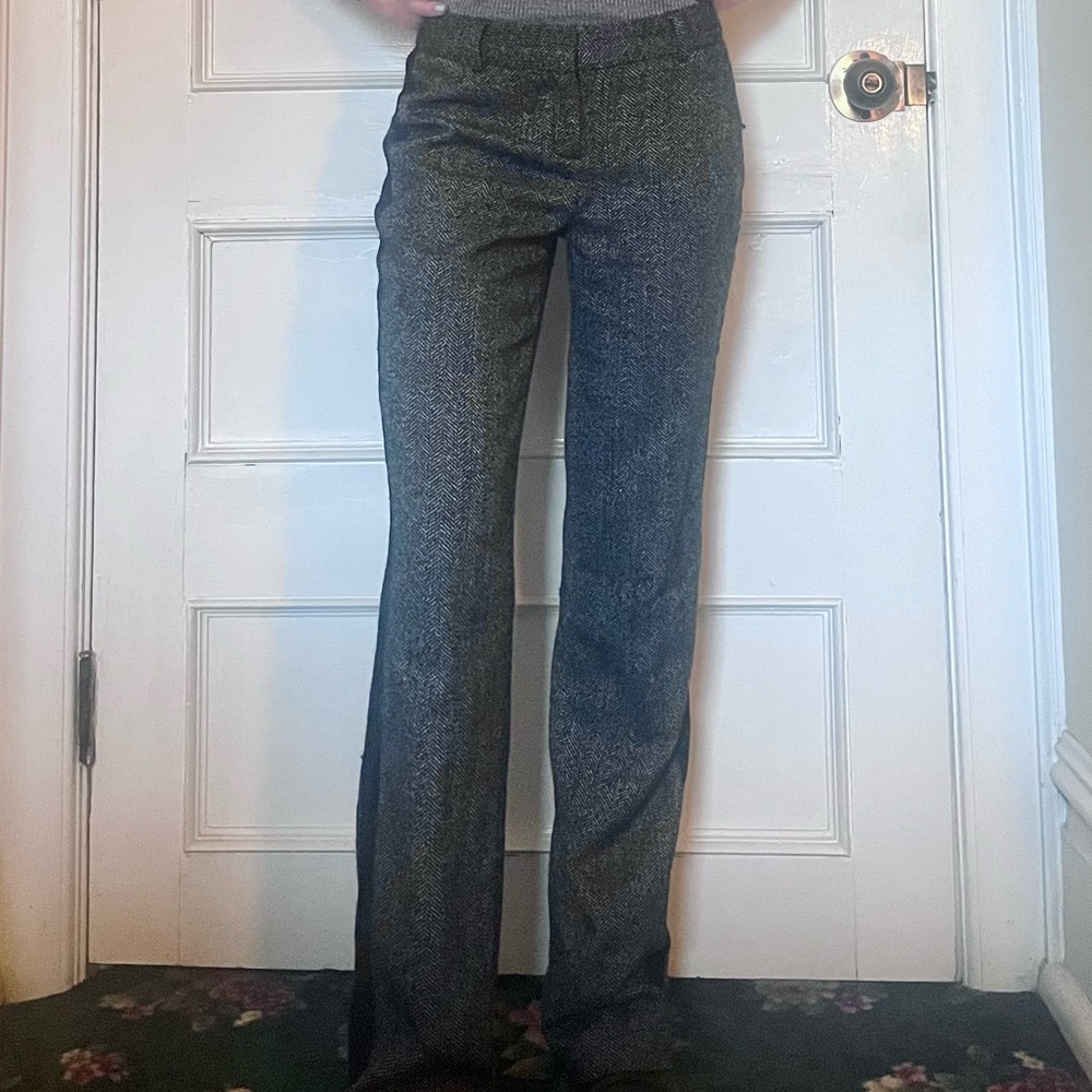 Women's Gray Suit Pants - Express 00